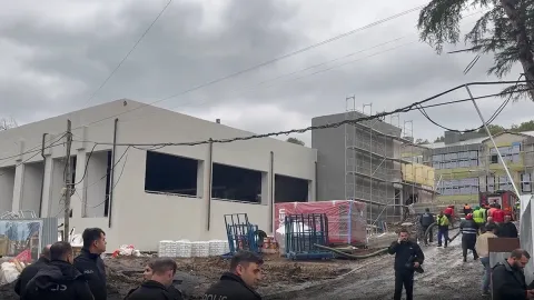 Beykoz'da su tahliye ederken kuyuya düşen işçi hayatını kaybetti