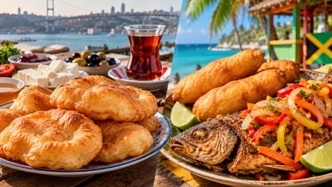 Biz peynirle yiyoruz, onlar balıkla: Türkleri şaşırtan Jamaika geleneği