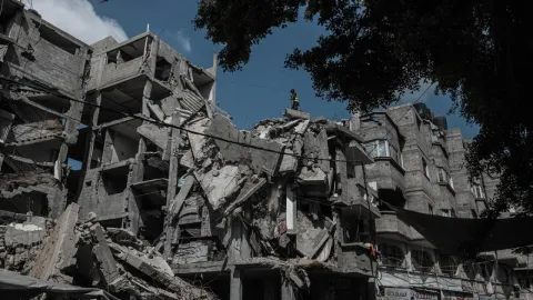 BM, Gazze'deki deposunun İsrail hava saldırılarında hasar gördüğünü belirtti