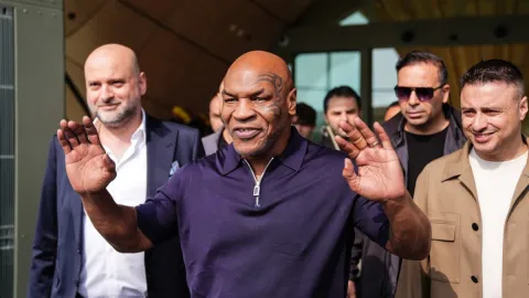 Boksun efsane ismi Mike Tyson İstanbul'a geldi