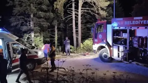 Bolu’da cip uçuruma yuvarlandı: 4 yaralı