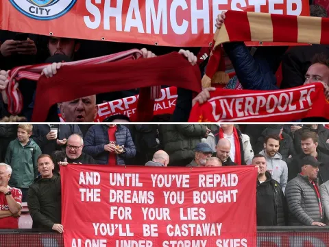 Küme düşürülmesi tartışılan Manchester City Liverpool'dan üç golle intikam aldı - fotoğraf 1