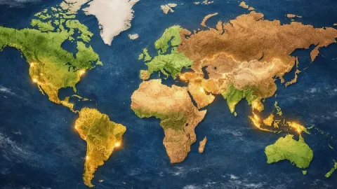 Bugüne kadar gördüklerinizi dünya haritası baştan çiziliyor