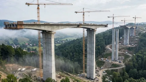 Bulutların üzerine köprü inşa ediyorlar
