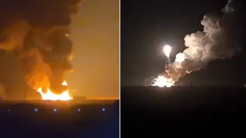 Burnumuzun dibindeki silah deposu dün gece patladı
