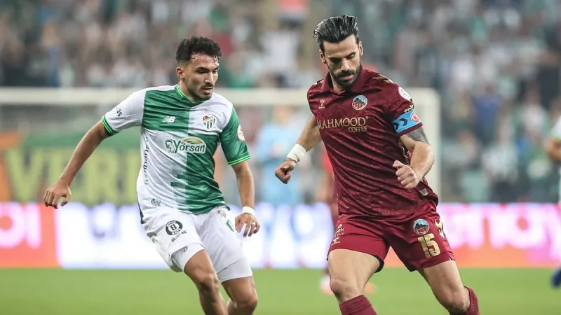 Bursaspor'ın 1 yıllık serisi son dakikada sona erdi