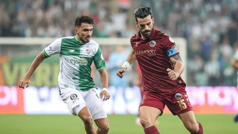 Bursaspor'ın 1 yıllık serisi son dakikada sona erdi