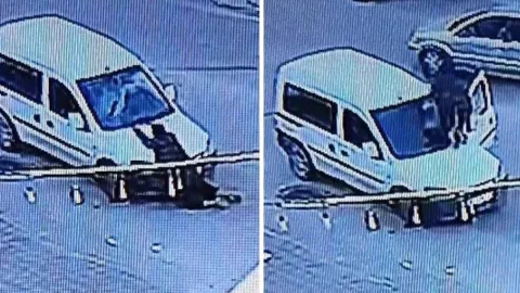 Çaldığı araçla kaza yapınca yakalanan şüpheli tutuklandı