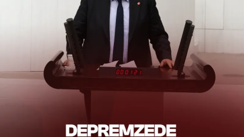 Çalışkan: Kaynak Depremzedeye Değil Faize Gidiyor