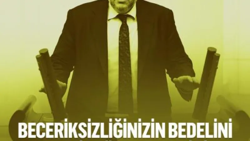 ÇALIŞKAN: MAAŞ ZAMLARI ENFLASYON KARŞISINDA ERİYOR 