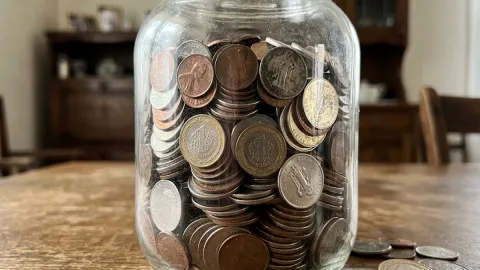 Cam kavanozdan 41 milyonluk servet çıktı
