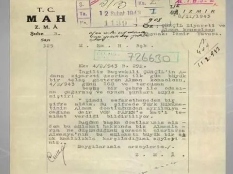 MİT'ten 83 yıl sonra yayınlanan belge: Alman konsolosu telaşlandıran görüşme - fotoğraf 1