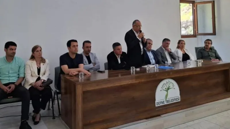 CHP HATAY ÖRGÜTÜNDEN ÖZGÜR ÖZEL’E DESTEK