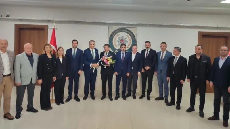 CHP HEYETİNDEN EMNİYET’E ZİYARET