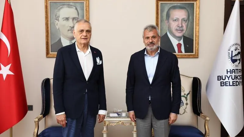 Çinçin'den HBB Başkanı Öntürk'e Ziyaret