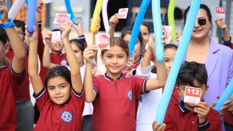 Çocuklara 112 Çağrı Eğitimi