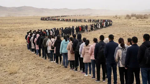Çölde çalışacak iki kişi aranıyor: Masa başı işini bırakan ilana akın etti