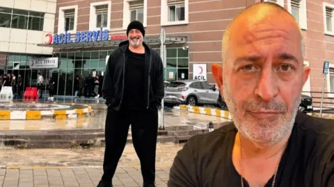 ÇOMÜ'de kontrol randevusu. Cem Yılmaz kalp krizi sonrası anjiyo olduğu hastanede