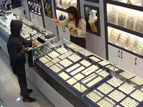 Oyuncak tabancayla kuyumcu soymaya kalktı: Kadın çalışanın cesareti planı bozdu - fotoğraf 5