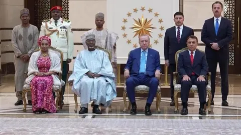 Cumhurbaşkanı Erdoğan, 5 ülkenin büyükelçisini kabul etti