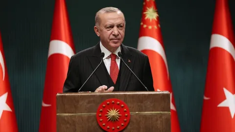 Cumhurbaşkanı Erdoğan: İhracatta 211 milyar dolarla rekor kırdık