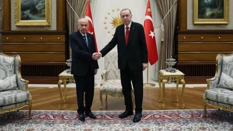 Cumhurbaşkanı Erdoğan ile Bahçeli Külliye'de görüşecek