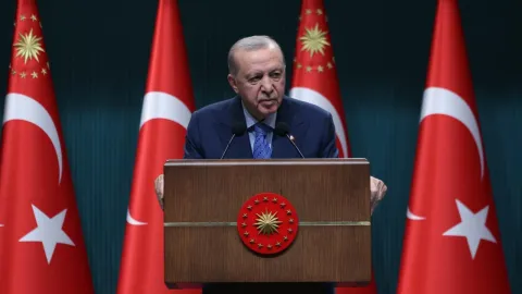 Cumhurbaşkanı Erdoğan konuşuyor
