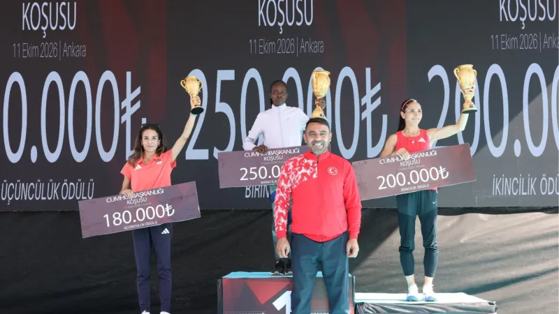 Cumhurbaşkanlığı Yarı Maratonu tamamlandı