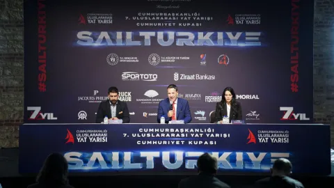 Cumhurbaşkanlığı Yat Yarışları basın toplantısı yapıldı