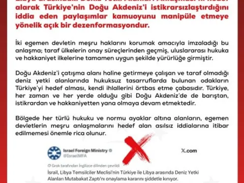 DMM'den Doğu Akdeniz ve Libya mutabakatına ilişkin dezenformasyon uyarısı - fotoğraf 3