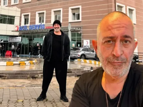 ÇOMÜ'de kontrol randevusu. Cem Yılmaz kalp krizi sonrası anjiyo olduğu hastanede - fotoğraf 1