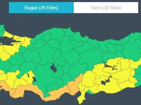 Sağanak yağış ve fırtına kapıda! Meteoroloji saat verdi: İstanbul, Mersin ve Antalya dahil birçok ilde alarm | Sel, su baskını, hortum ve fırtına... - fotoğraf 4