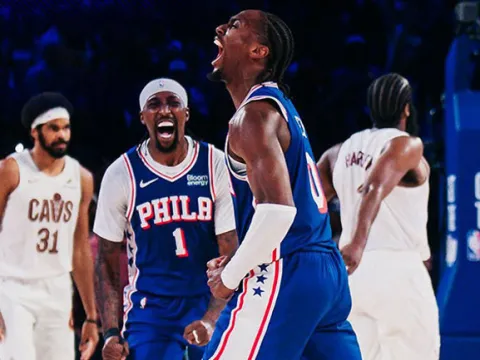 LeBron Jamesli 76ers, 29 sayı geriden gelerek Cavaliers'ı yendi! - fotoğraf 4