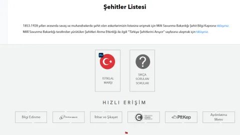 "Dedem nerede şehit oldu?": İşte MSB şehit bilgisi sorgulama ekranı