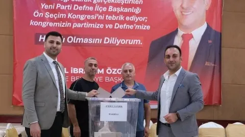 DEFNE YENİ PARTİ'NİN BAŞKANI ANIL GÜMÜŞ