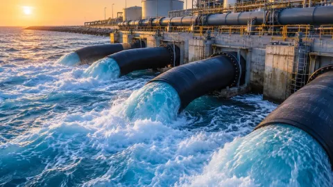 Deniz suyunu içme suyuna çevirecekler: Günde 800 milyon litre üretilecek