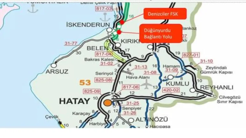 DENİZCİLER’DEN OTOBANA BAĞLANTI KAVŞAĞI