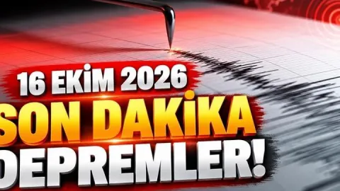 DEPREM Mİ OLDU, NEREDE? 16 EKİM SON DAKİKA DEPREMLER! AFAD ve Kandilli son depremler listesi