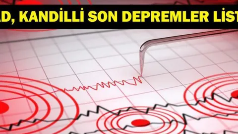DEPREM SON DAKİKA 4 EKİM! Bugün deprem mi oldu, nerede, kaç şiddetinde? 4 Ekim 2026 AFAD ve Kandilli Rasathanesi son depremler listesi