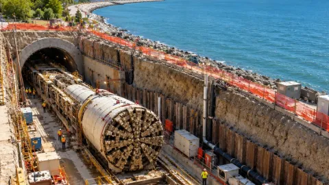Dev gölü kurtarmak için yerin altına inecekler: 6 kilometrelik tünel açılacak
