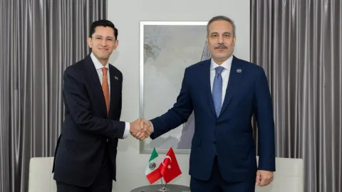 Dışişleri Bakanı Fidan, Meksika Dışişleri Bakanı Alvarez ile görüştü