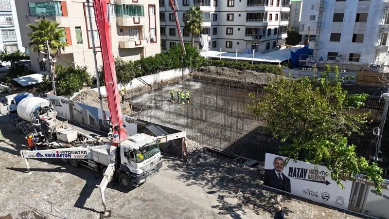 DÖRTYOL’DA KREŞ İNŞAATINA BAŞLANDI