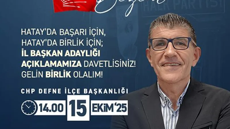 Dr. Çolakoğlu CHP İl Başkan Adayı Oldu