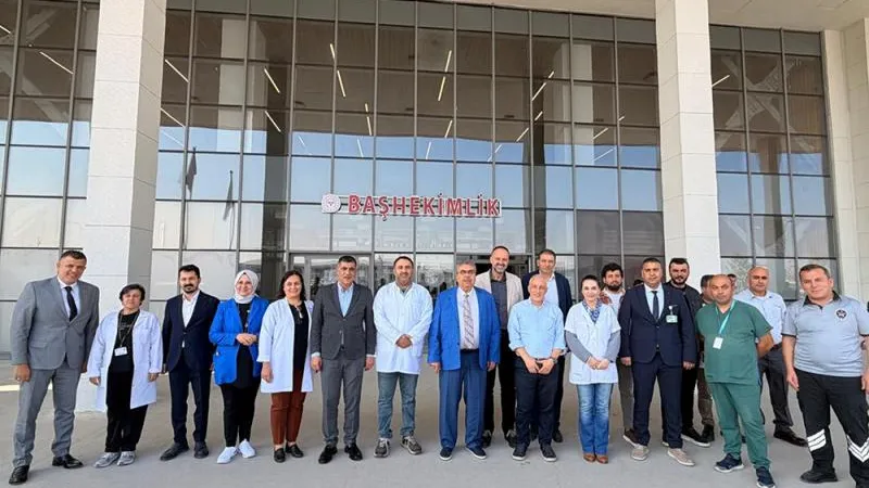 Dr. Sönmez'den Hatay Eğitim Araştırma Hastanesine Ziyaret