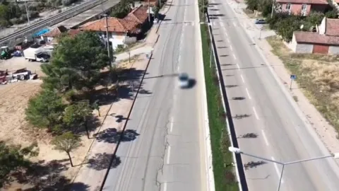 Dronlu denetimi fark edince yolcuyla yer değiştirdi: 240 bin lira ceza yedi