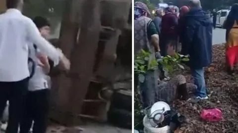 Düzce'de traktör römorku devrildi: 11 yaralı