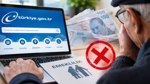 e-Devlet'ten kontrol etmeyenin emekliliği anında iptal ediliyor