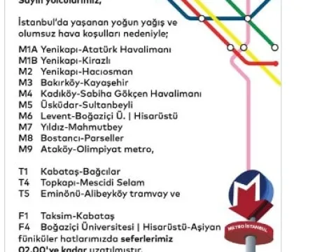 İstanbul'da metrolar gece 02.00'a kadar çalışacak - fotoğraf 2