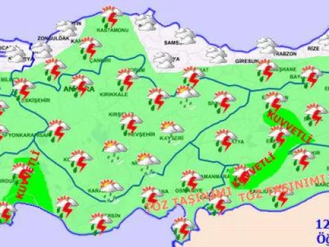 Sıcaklık 4-6 derece düşüyor! 13 kent için "sarı" alarm... Meteoroloji saat verdi! - fotoğraf 4
