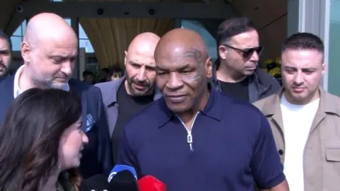Efsane boksör Mike Tyson, Türkiye'de